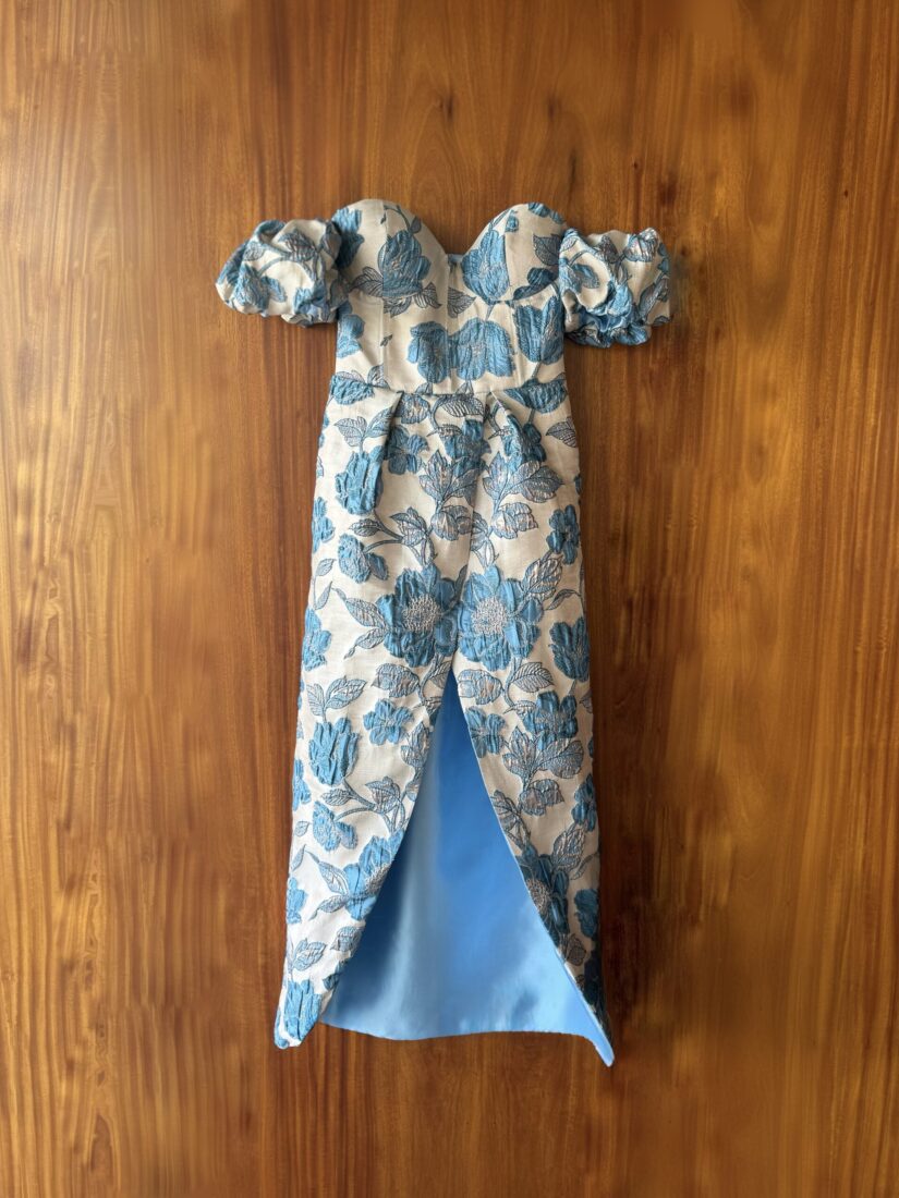 Vestido Jacquard