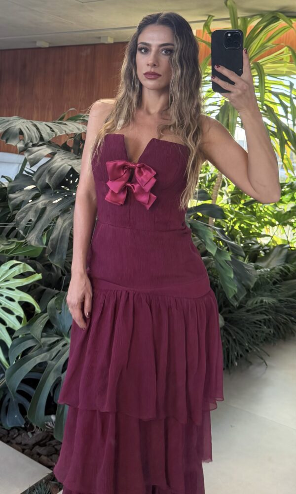 Vestido Burgundy