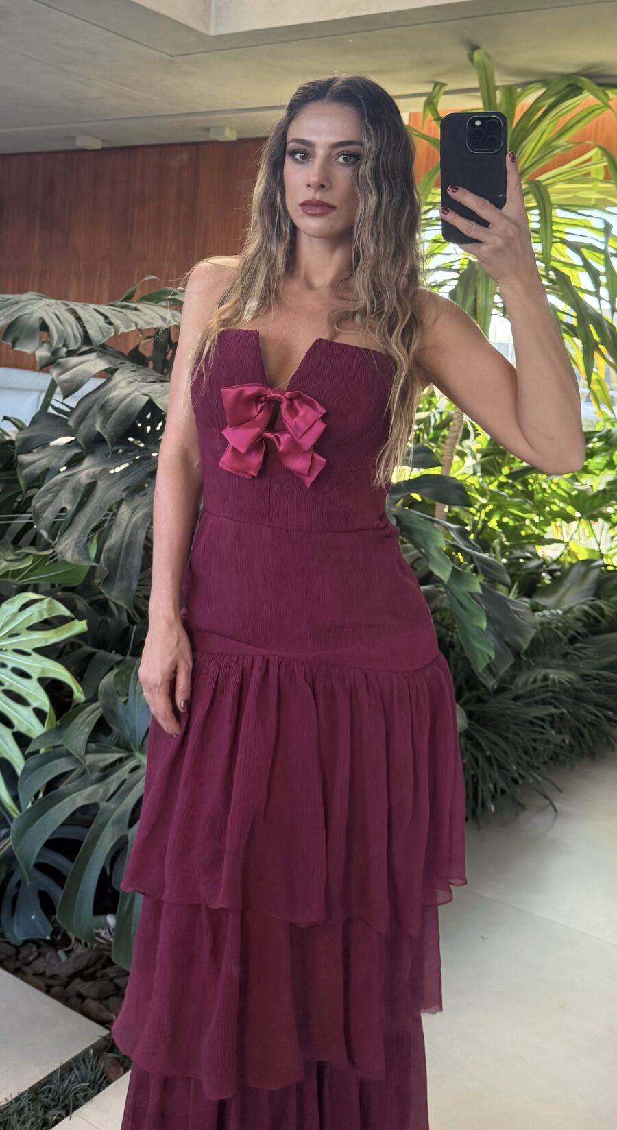 Vestido Burgundy