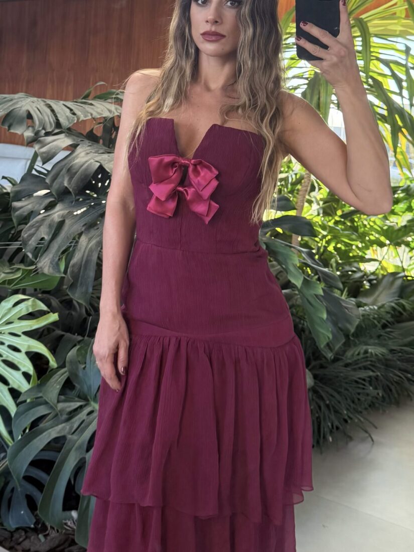 Vestido Burgundy