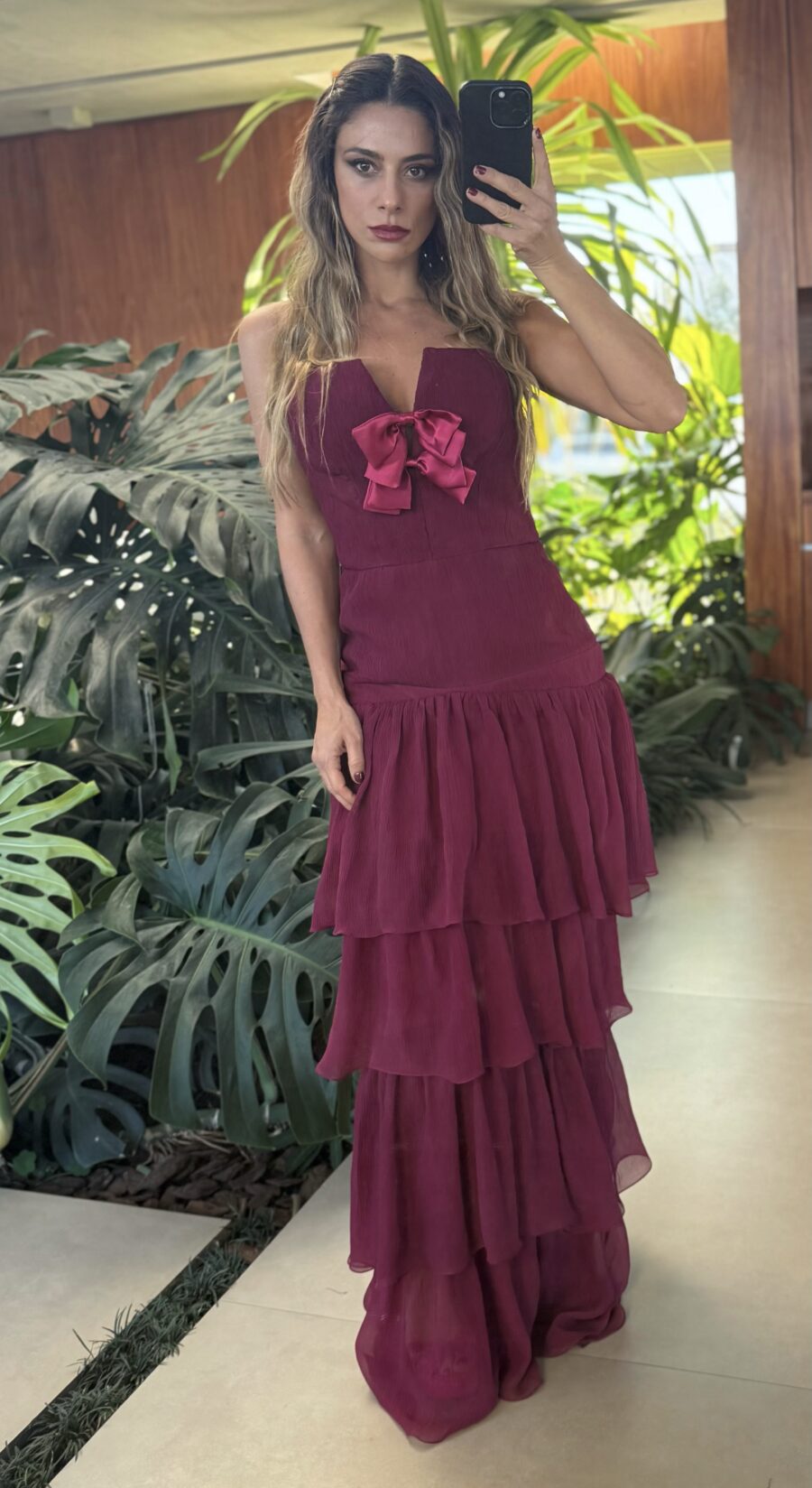 Vestido Burgundy - Imagem 5