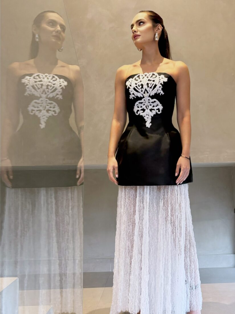 Vestido Arabesque Noir