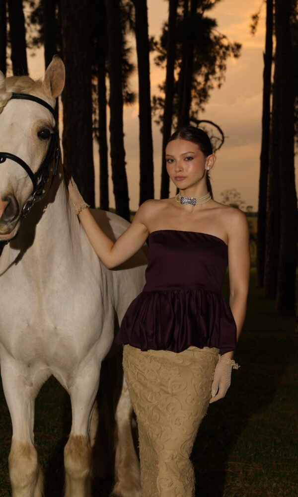 Top Frou Frou Uva